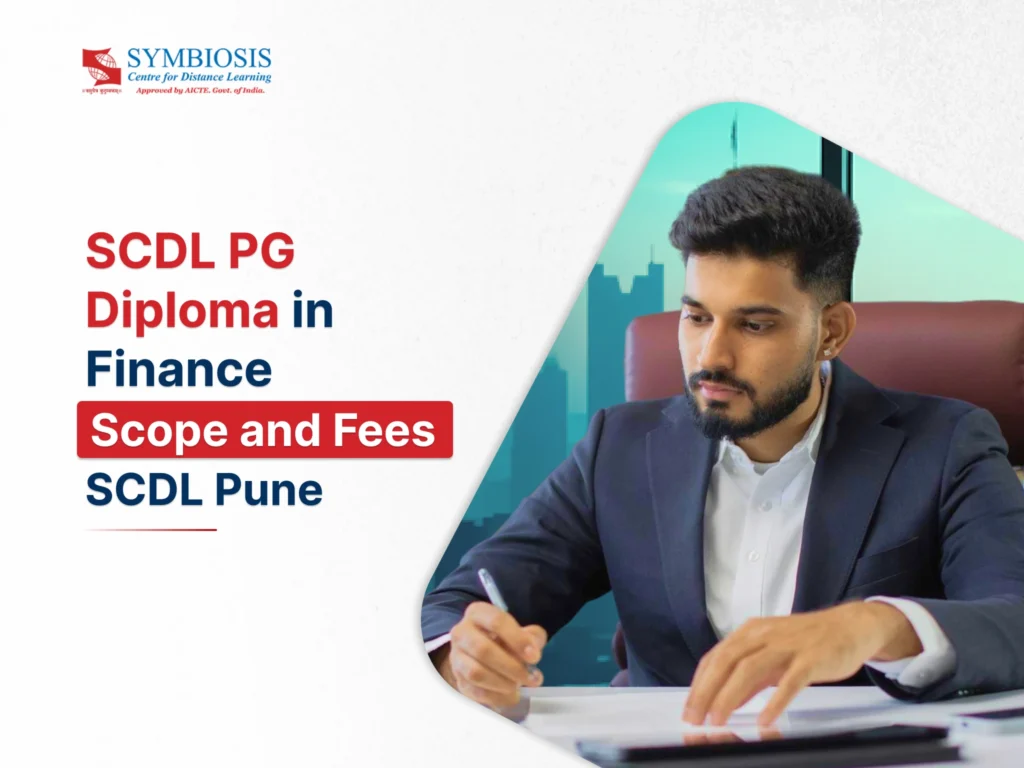SCDL PG Diploma in Finance