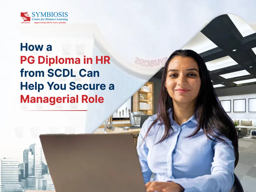 Diploma in HR from SCDL